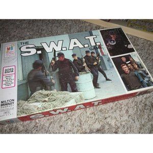 Milton Bradley Swat  S.W.A.T. Board Game by Vintage 1976